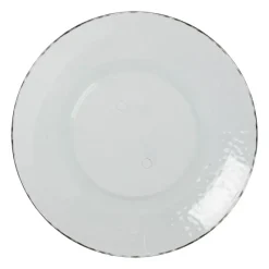 Xenos Buitenservies|Kinderservies-Bord dots - groen - ø20 cm