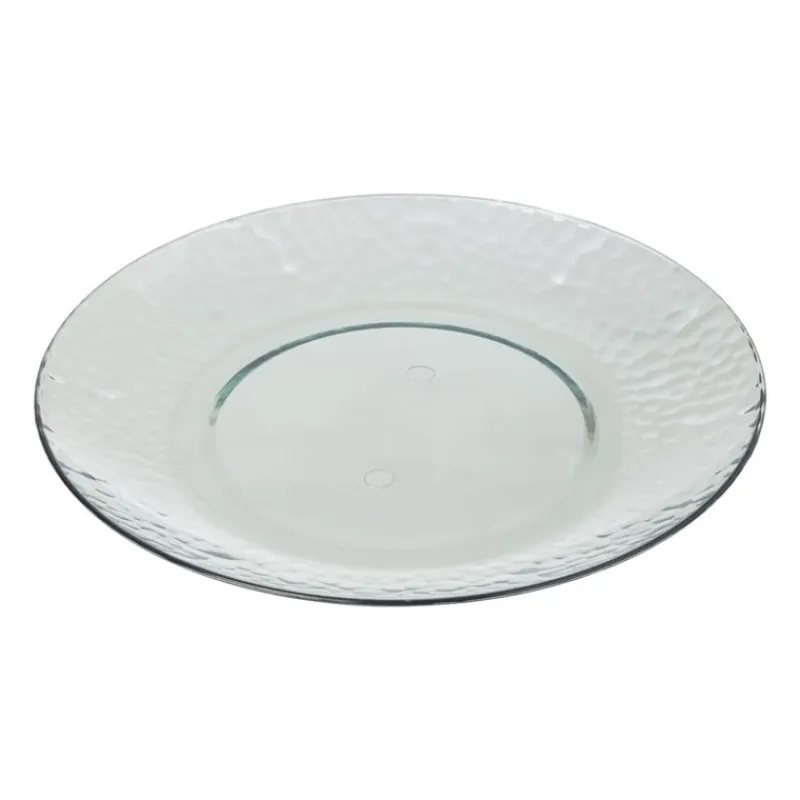 Xenos Buitenservies|Kinderservies-Bord dots - groen - ø20 cm
