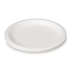 Xenos Wegwerpservies-Borden bagasse - set van 8 - ø23 cm