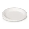 Xenos Wegwerpservies-Borden bagasse - set van 8 - ø18 cm