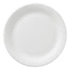 Xenos Wegwerpservies-Borden karton - set van 8 - ø18 cm