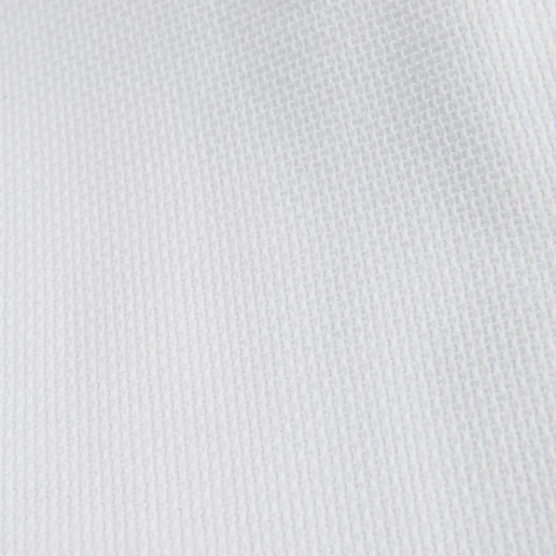 Xenos Garen-Borduurstof van katoen - wit - 45x38 cm
