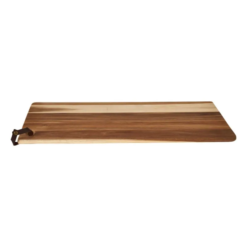 Xenos Borrelplanken-Borrelplank acacia groot - 70x34x1.5 cm