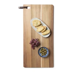 Xenos Borrelplanken-Borrelplank acacia groot - 70x34x1.5 cm