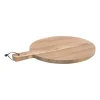 Xenos Borrelplanken-Borrelplank Acacia rond - 38x30x1,9 cm