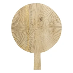 Xenos Borrelplanken-Borrelplank gestreept - rond - ø33 cm