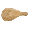 Xenos Borrelplanken|Kerstcadeaus-Borrelplank olijfhout klein - bruin - 28x13 cm