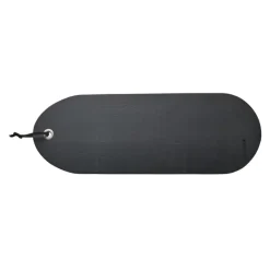 Xenos Borrelplanken|Sushi Servies-Borrelplankje acacia ovaal zwart- 42x15 cm
