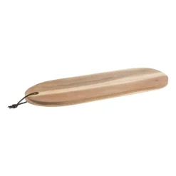 Xenos Borrelplanken-Borrelplankje Acacia ovaal - 42x15 cm