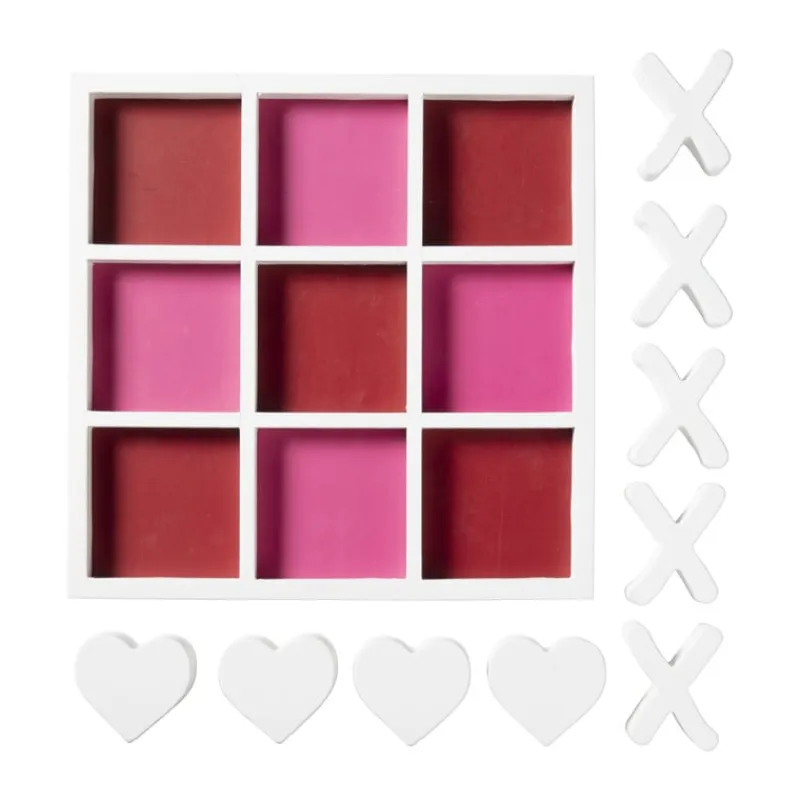 Xenos Spellen-Boter, kaas en eieren LOVE - 2.5x21.5x21.5 cm