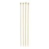 Xenos Haaknaalden-Breinaalden 5 & 6 mm - bruin - set van 2