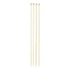 Xenos Haaknaalden-Breinaalden 4 & 4.5 mm - bruin - set van 2
