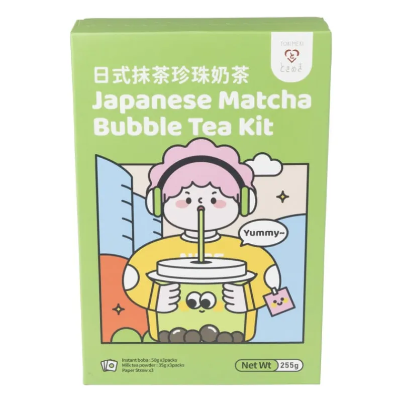 Xenos Thee|Kerstcadeaus-Bubble tea kit - matcha