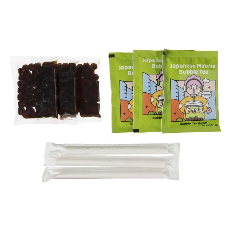 Xenos Thee|Kerstcadeaus-Bubble tea kit - matcha