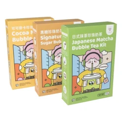 Xenos Thee|Kerstcadeaus-Bubble tea kit - matcha
