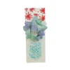 Xenos Cadeaulinten-Cadeaulint en strik mix - groen/blauw - set van 2