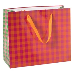 Xenos Kerst Inpakken-Cadeautas holly jolly maat L - diverse varianten