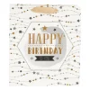 Xenos Cadeautasjes-Cadeautasje Happy birthday - ster - 23x26 cm