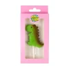 Xenos Kinderfeestjes|Taartdecoratie-Caketopper dino - groen
