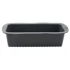 Xenos Bakvormen-Cakevorm siliconen - grijs - 27x14x6.5 cm