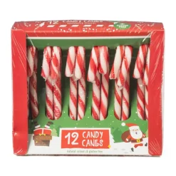 Xenos Snoep-Candy canes - set van 12