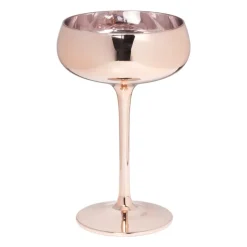Xenos Champagneglazen|Cocktailglazen-Champagnecoupe - koper - 220 ml