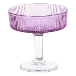 Xenos Champagneglazen-Champagnecoupe - paars - 150 ml
