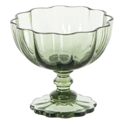 Xenos Champagneglazen-Champagnecoupe clover - groen - 230 ml