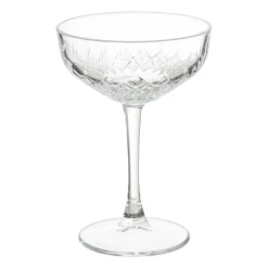 Xenos Kerst|Ijs-Champagnecoupe timeless - transparant - 255 ml