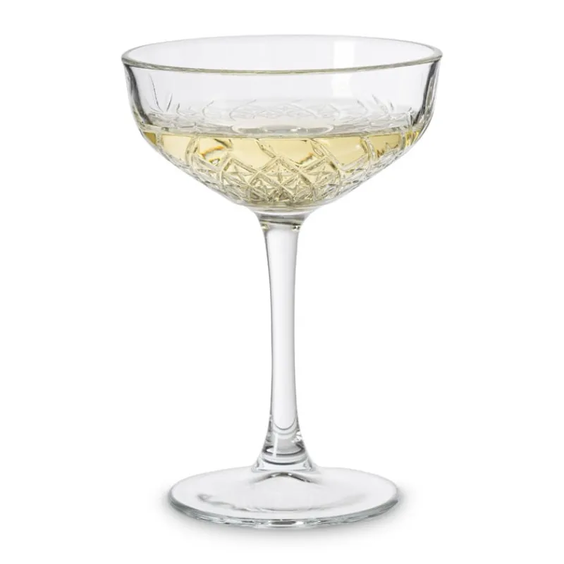 Xenos Kerst|Ijs-Champagnecoupe timeless - transparant - 255 ml