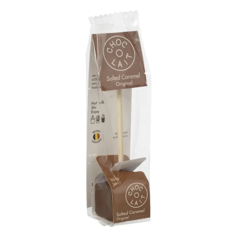 Xenos Chocolademelk|Kerstcadeaus-Choc-o-lait stick - caramel - 33 gram