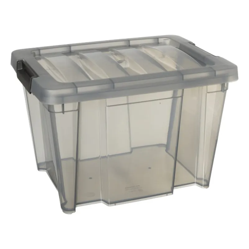 Xenos Opbergboxen-Clipbox - 15 liter - 27x35x24 cm