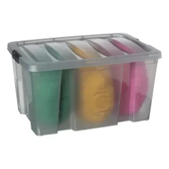 Xenos Opbergboxen-Clipbox - 45 liter - 29x56x33 cm