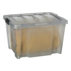 Xenos Opbergboxen-Clipbox - 30 liter - 35x43x27 cm