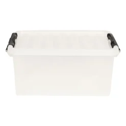 Xenos Opbergboxen-Clipbox - 14 liter - 38x28.5x18 cm