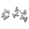 Xenos Wandrekken-Clips voor wandrek - grijs - 6 stuks