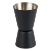 Xenos Keukengerei-Cocktail barmaatje - zwart - 6.7x3.2x3.8 cm