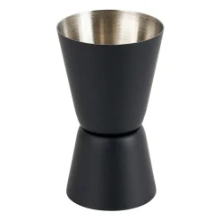 Xenos Keukengerei-Cocktail barmaatje - zwart - 6.7x3.2x3.8 cm