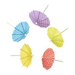 Xenos Prikkers|Keukengerei-Cocktail parapluutjes - Set van 12