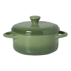 Xenos Kerst|Ovenschalen-Cocotte pannetje - groen