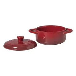 Xenos Pannen|Ovenschalen-Cocotte pannetje - rood