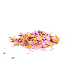 Xenos Confetti|Babyshower-Confetti - roze / goud
