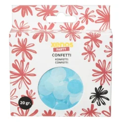 Xenos Confetti|Babyshower-Confetti baby - blauw