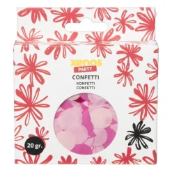 Xenos Confetti|Babyshower-Confetti baby - roze