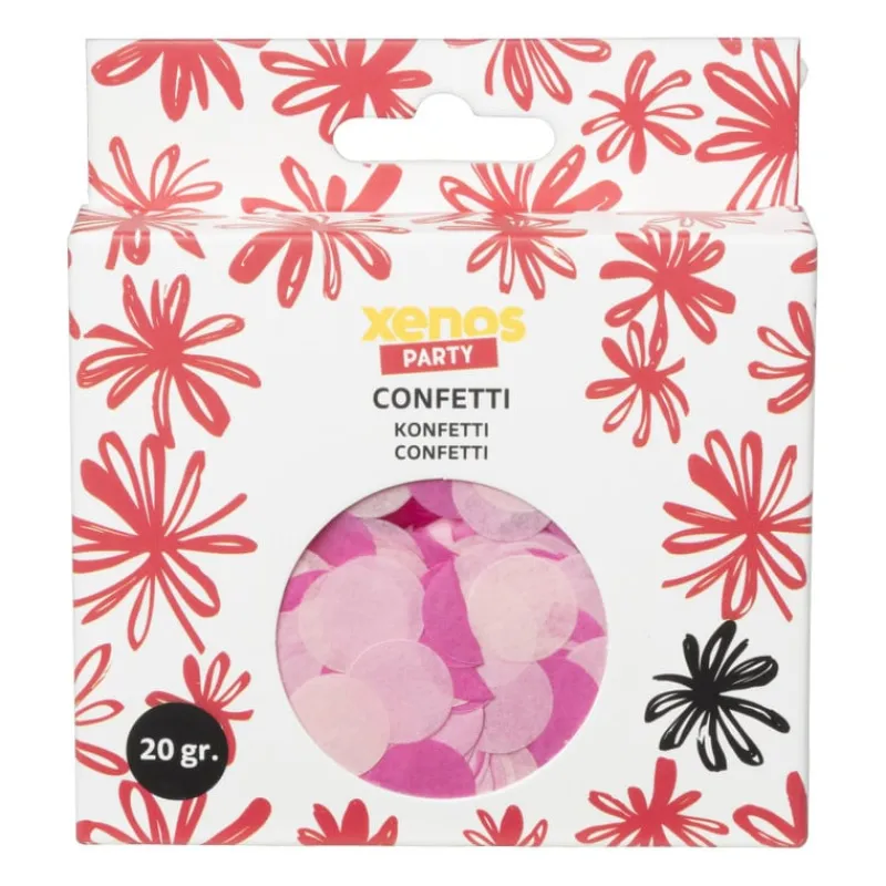 Xenos Confetti|Babyshower-Confetti baby - roze