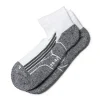 Xenos Sportsokken-Coolmax enkelsokken - 35/38 - wit/grijs - 2 paar