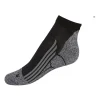 Xenos Sportsokken-Coolmax enkelsokken - 35/38 - zwart/grijs - 2 paar