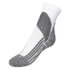 Xenos Sportsokken-Coolmax sportsokken 35/38 - wit/grijs - 2 paar