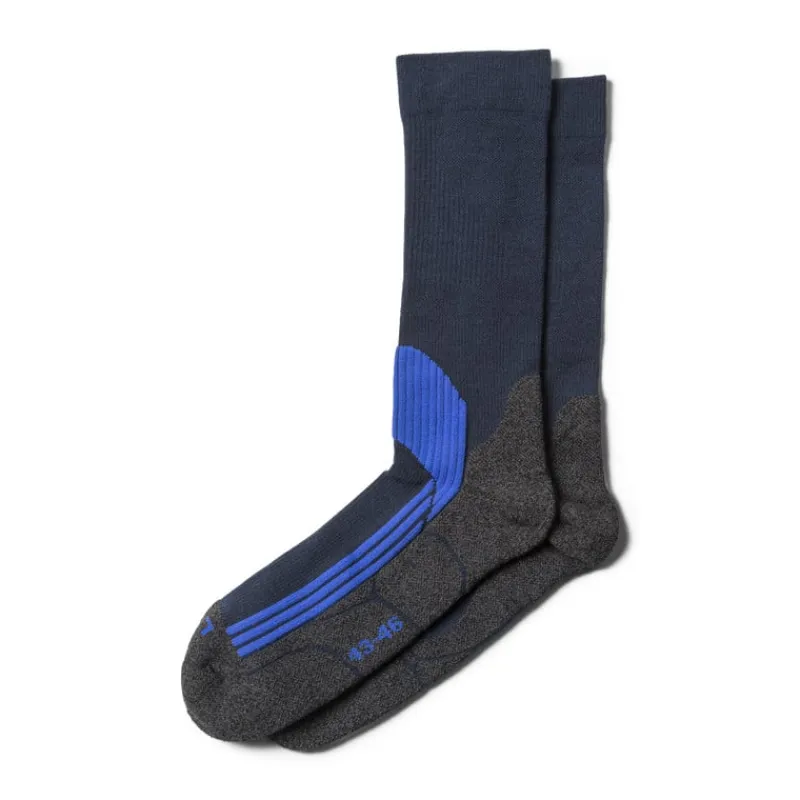Coolmax Sportsokken-wandelsokken - blauw - maat 35-38 - 2 paar