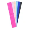 Xenos Knutselpapier-Crepe papier - multikleur - set van 6